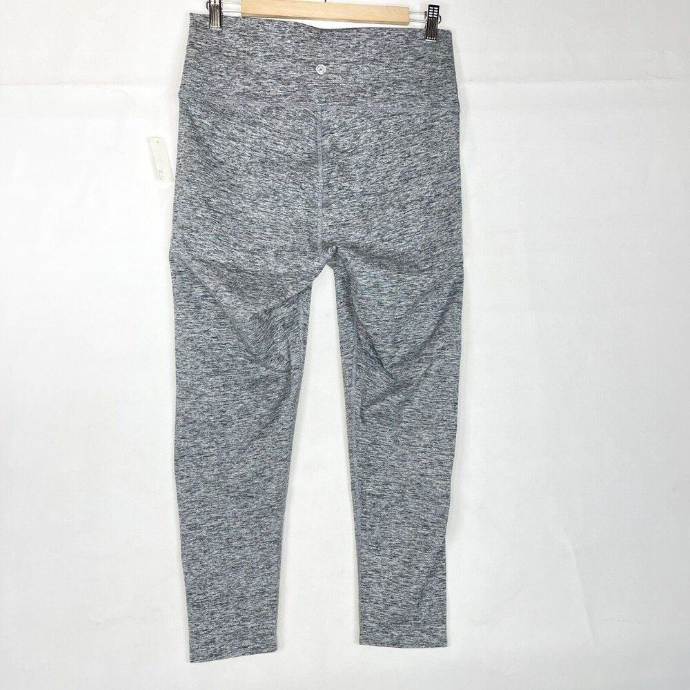 New Women Yoga Leggings 1X heather grey high waist - Picture 8 of 12